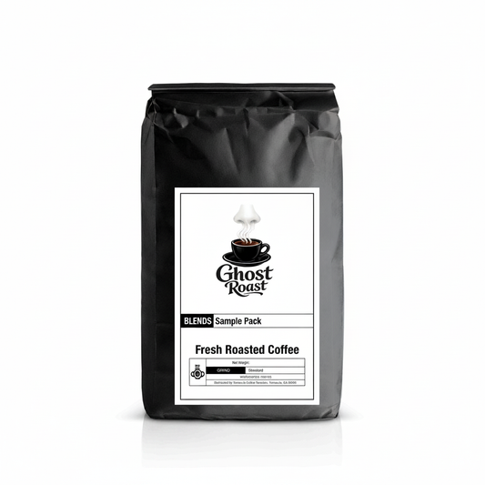 Ghost Roast Blends Sample Pack — six 2oz coffee bags