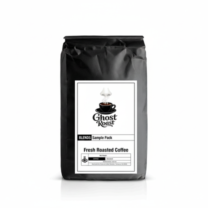 Ghost Roast Blends Sample Pack — six 2oz coffee bags